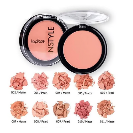 TopFace Instyle Blush On Shades