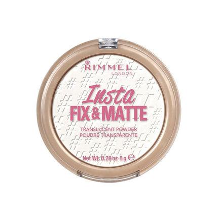 Rimmel Insta Fix & Matte Powder 001 TRANSLUCENT