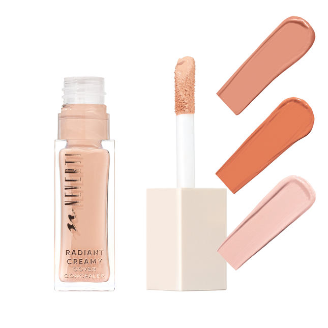 Neverti Radiant Creamy Cover Concealer & Color Corrector Shades