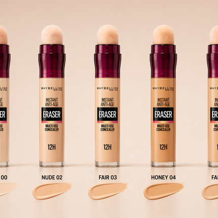 درجات خافي العيوب الفوري ايج ريزر 12 ساعة من ميبيلين