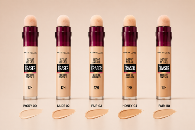 درجات خافي العيوب الفوري ايج ريزر 12 ساعة من ميبيلين