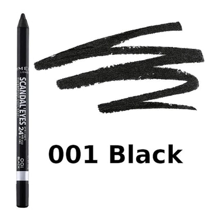 RIMMEL LONDON SCANDALEYES KOHOL 001 Black