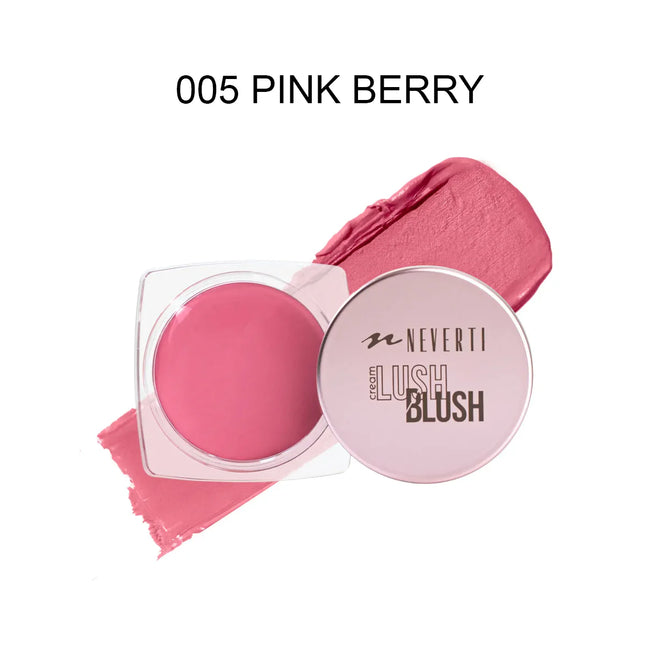 Neverti Cream Lush Blush 005 Pink Berry