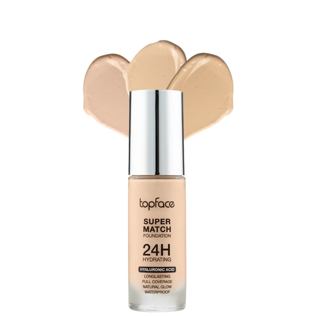 Topface Super Match Foundation 24H Shades