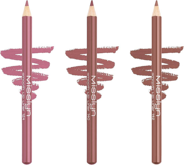 Misslyn Smooth Lip Liner Shades