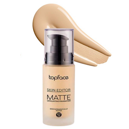 TopFace Skin Editor Matte Foundation Shades