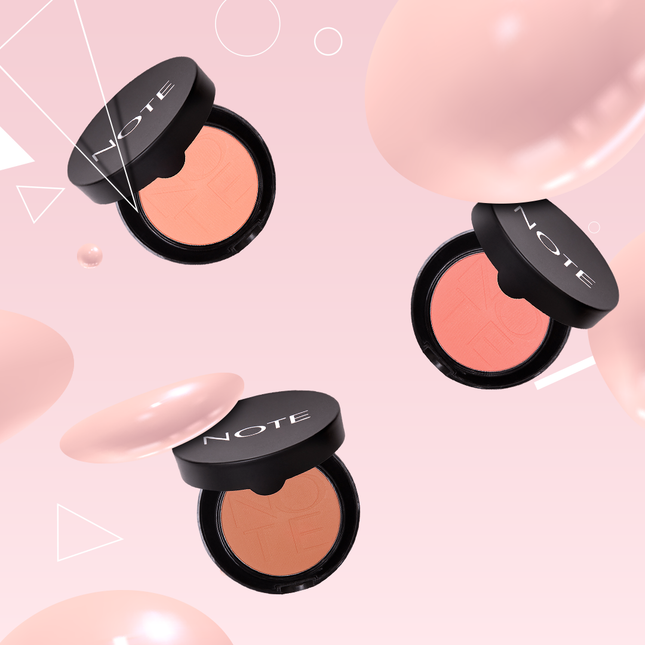 Note Luminous Silk Compact Blusher Shades