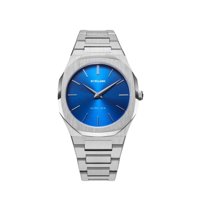 D1 MILANO MEN ULTRA THIN BLUE WATCH FOR MEN