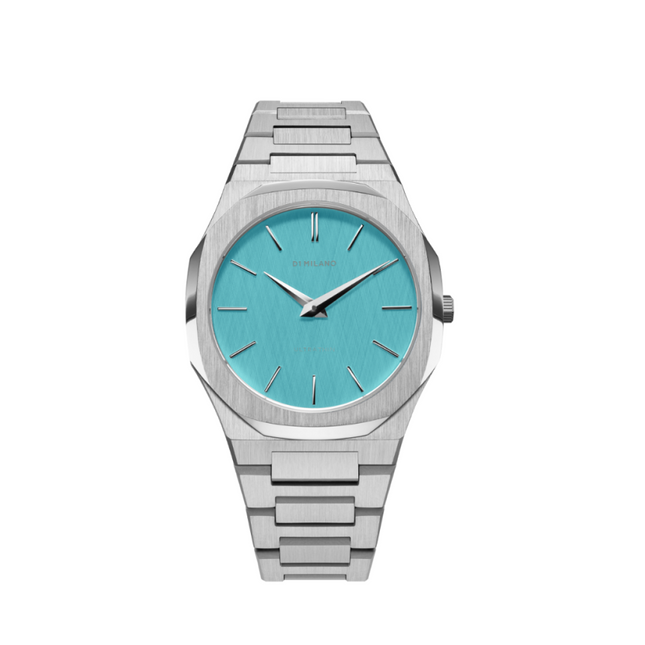 D1 MILANO Montre quartz Ultra thin Bleu Cair A-UTBU08 Watch For Men