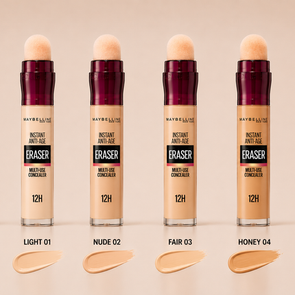 MAYBELLINE INSTANT ANTI-AGE ERASER 12H SHADES