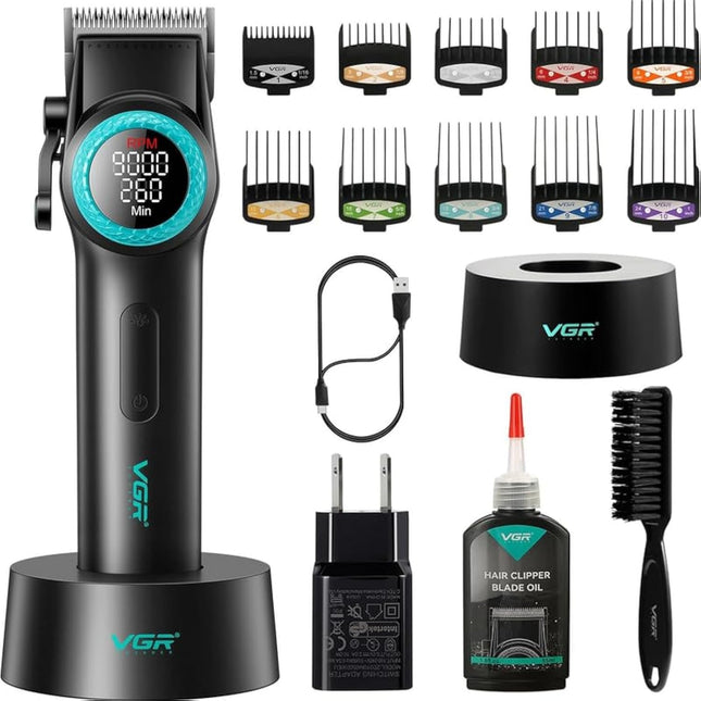 VGR High Speed 7000-9000RPM Professional Hair Clipper V-001