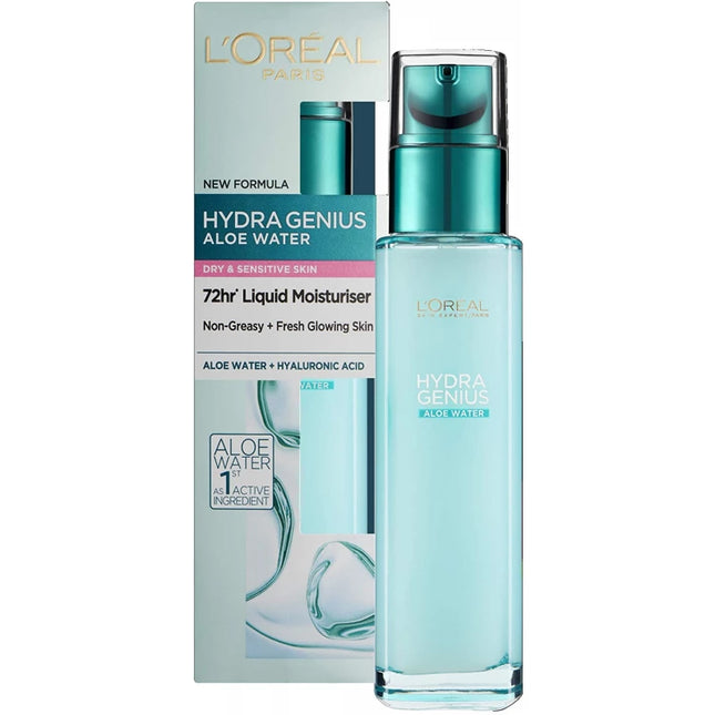 Loreal Paris Hydra Genius Aloe Water Dry & Sensitive Skin 70ml