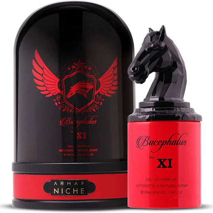 ARMAF BUCEPHALUS NO.XI 100ML BLACK WITH RED UNISEX PERFUME