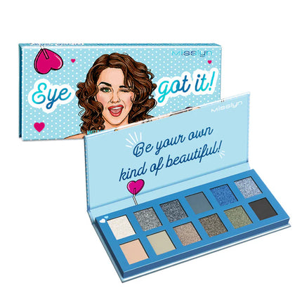Misslyn Matt X Metallic Eyeshadow Palette Eye Got It!