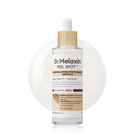 Dr.Melaxin Peel Shot Glow White Rice Peeling Ampoule 80ml