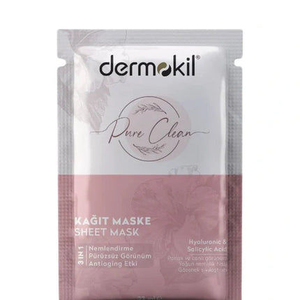 Dermokil Pure Clean 3 In 1 Paper Mask