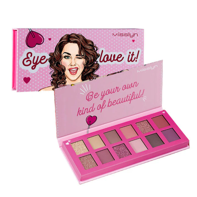 Misslyn Matt X Metallic Eyeshadow Palette Eye Love It!