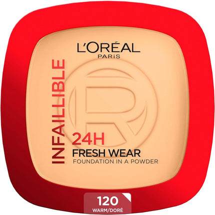 L'Oreal PARIS Infallible 24H Fresh Wear Foundation in a Powder Shades