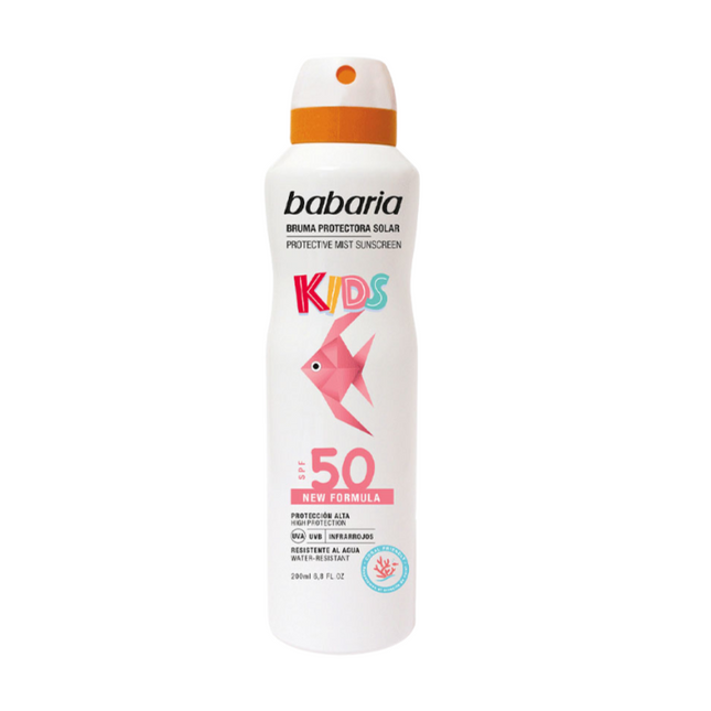 Babaria Protective Mist Sunscreen For Kids SPF50 200Ml