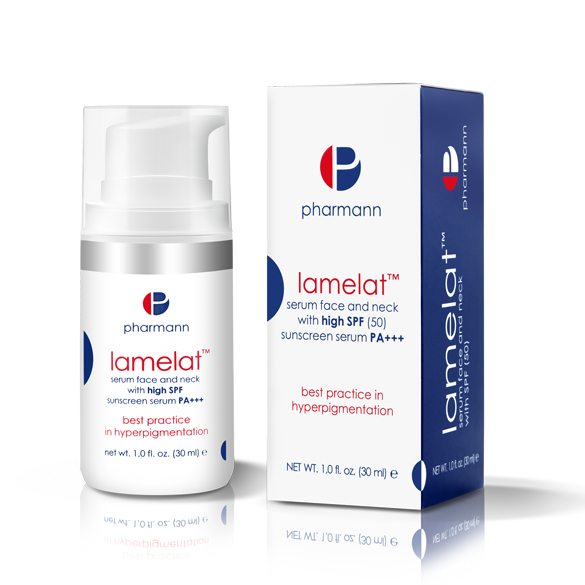 Pharmann Lamelat Serum Face And Neck With High SPF 50 Sunscreen Serum PA+++
