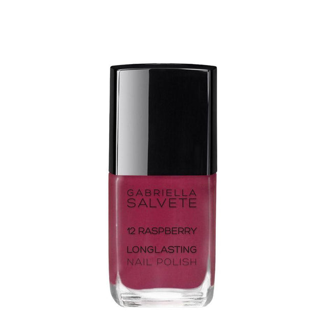 GABRIELLA SALVETE LONG LASTING NAIL POLISH-12 RASPBERRY
