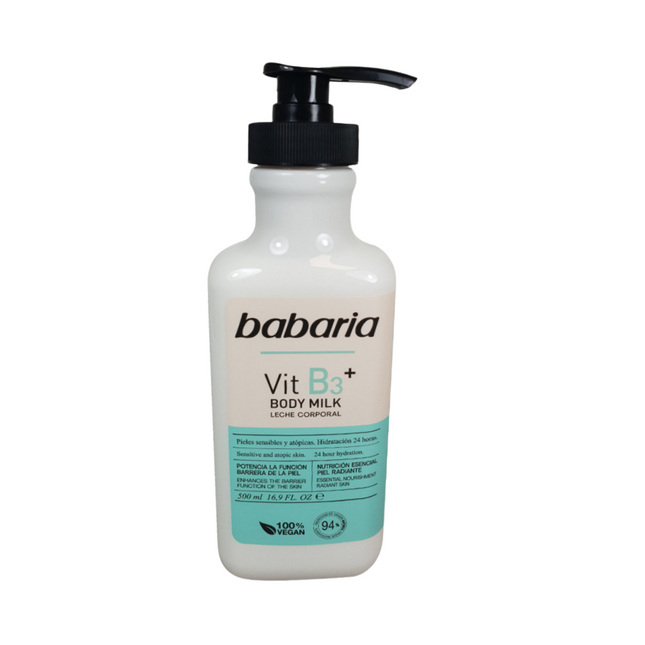 Babaria Vitamin B3 Body Milk 500Ml