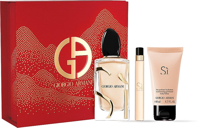 GIORGIO ARMANI SI EDP 100ML +10ML + BL50 RMDN26 SET