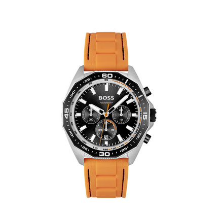 Hugo Boss Energy watch 1513970 orange silicone strap