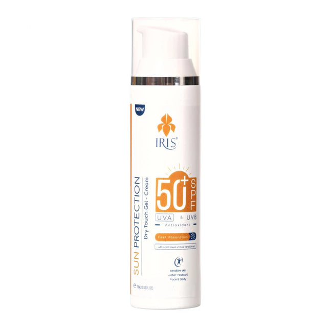 IRIS SUN PROTECTION 50+ DRY TOUCH GEL-CREAM 75ML