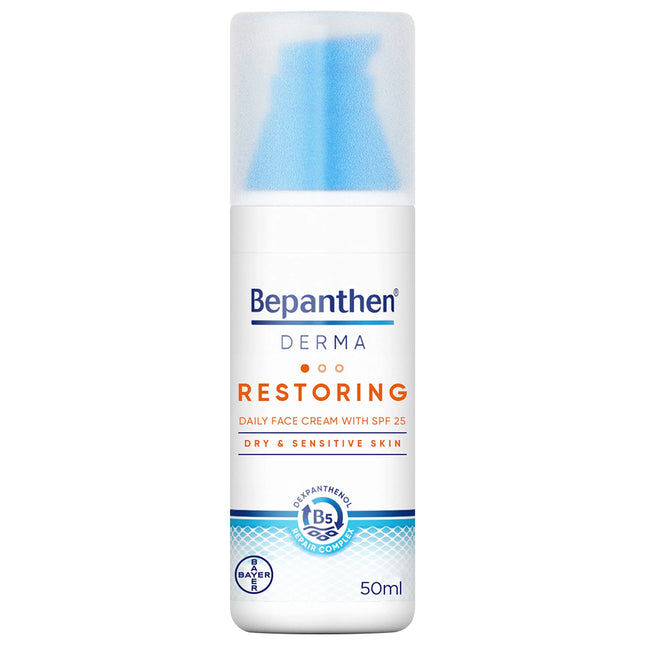 Bepanthen Derma Restoring Daily Face Cream SPF25 50ml