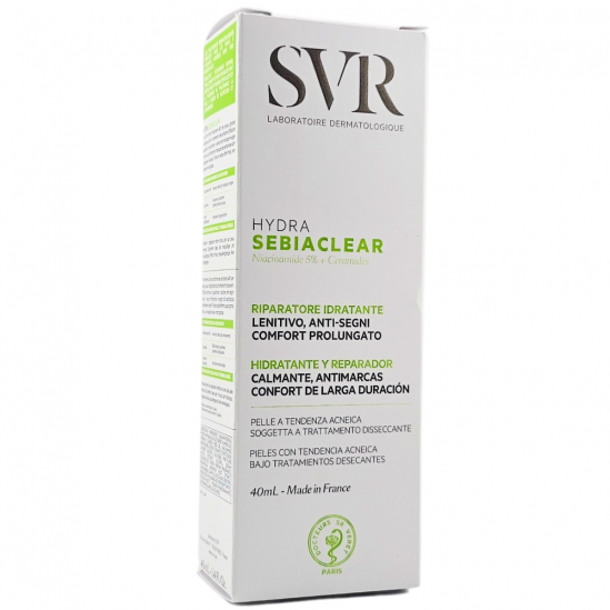 SVR Hydra Sebiaclear Repairing Cream 40ml