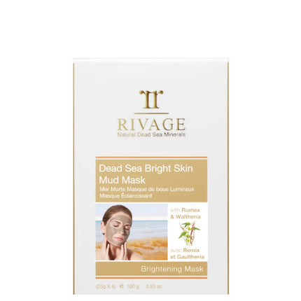 Rivage Dead Sea Bright Skin Mud Mask 25g x 4