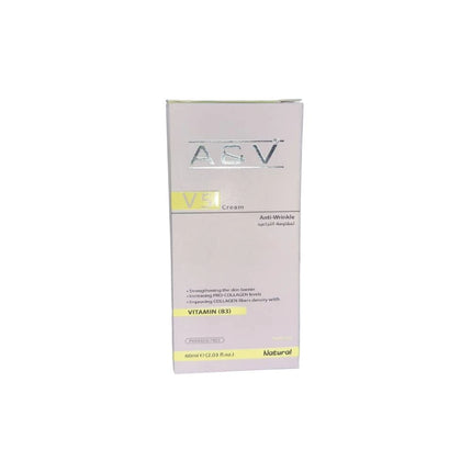 A&V V5 Cream Anti Wrinkle With Vitamin B3 Paraben Free 60ml