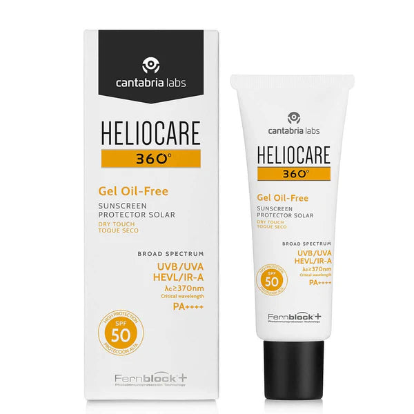 Cantabria Labs Heliocare 360 Gel Oil Free Sunscreen SPF 50+ 50ml