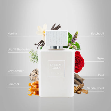 Louis Varel Extreme Musk EDP 100ml Unisex