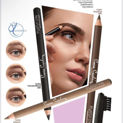 Pierre Cardin Eyebrow Pencil Waterproof - Auburn 100