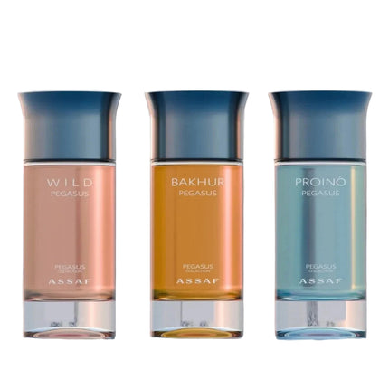 مجموعة بيغاسوس من عساف الرياض، 3 × 100 مل