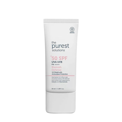 The Purest Solutions Blemish Defense Sun Protection Spf50+ 50Ml