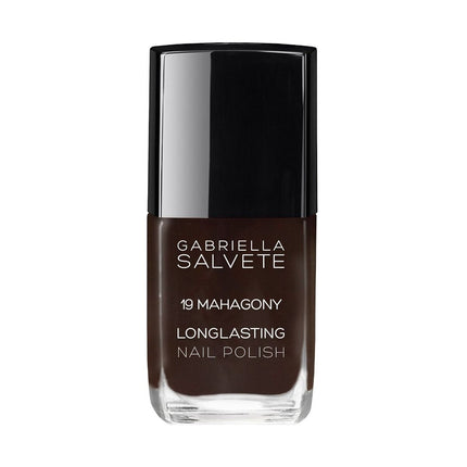 GABRIELLA SALVETE LONG LASTING NAIL POLISH-19 MAHAGONY