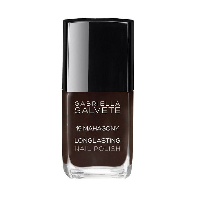 GABRIELLA SALVETE LONG LASTING NAIL POLISH-19 MAHAGONY