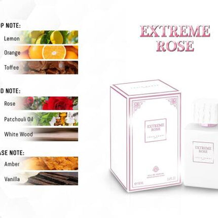 Louis Varel Extreme Rose 100Ml EDP Perfume For Women
