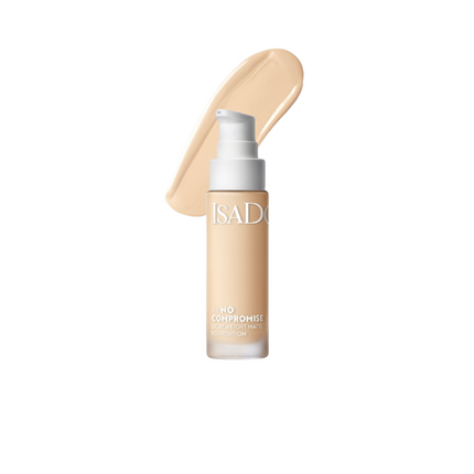 Isadora No Compromise Lightweight Matte Foundation Shades