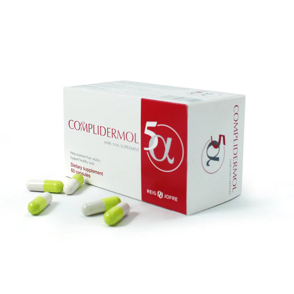COMPLIDERMOL 5 Alpha Hair Loss 60 Capsules