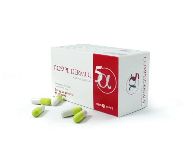 COMPLIDERMOL 5 Alpha Hair Loss 60 Capsules