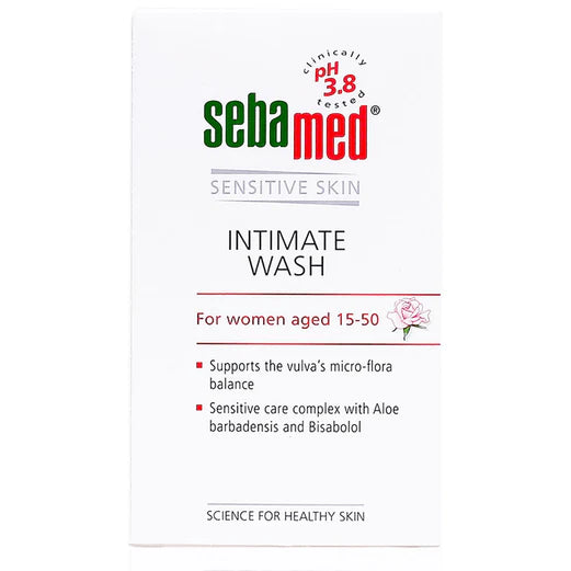 Sebamed Intimate Wash For Sensitive Skin Aged 15-50 200ml