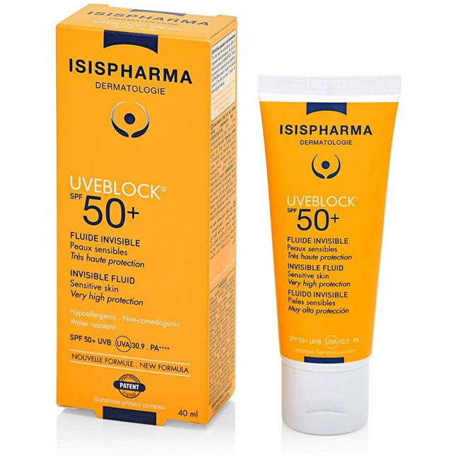 ISISPHARMA UVEBLOCK FLUID INVISIBLE SPF50+ 40ML