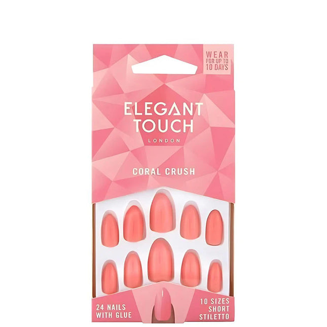 Elegant Touch Coral Crush Nails