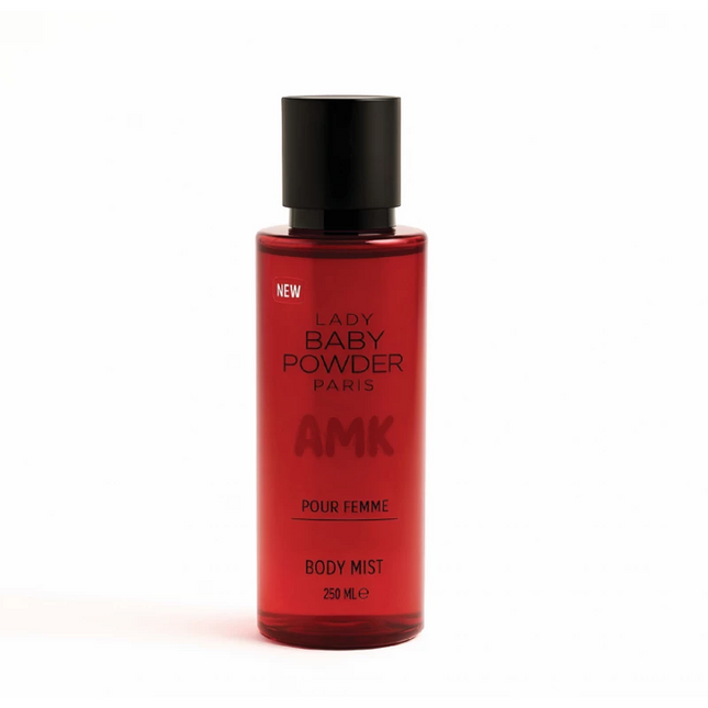 Lady Baby Powder AMK Pour Femme Body Mist Red 250ml
