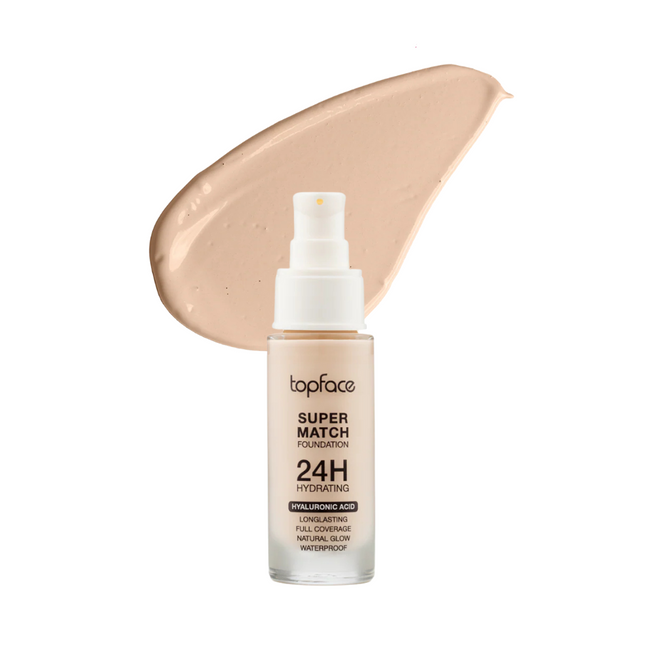 Topface Super Match Foundation 24H Shades