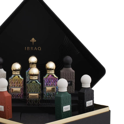 ابراهيم القرشي مجموعة دايموند ميني 10×20 مل ماء عطر للجنسين